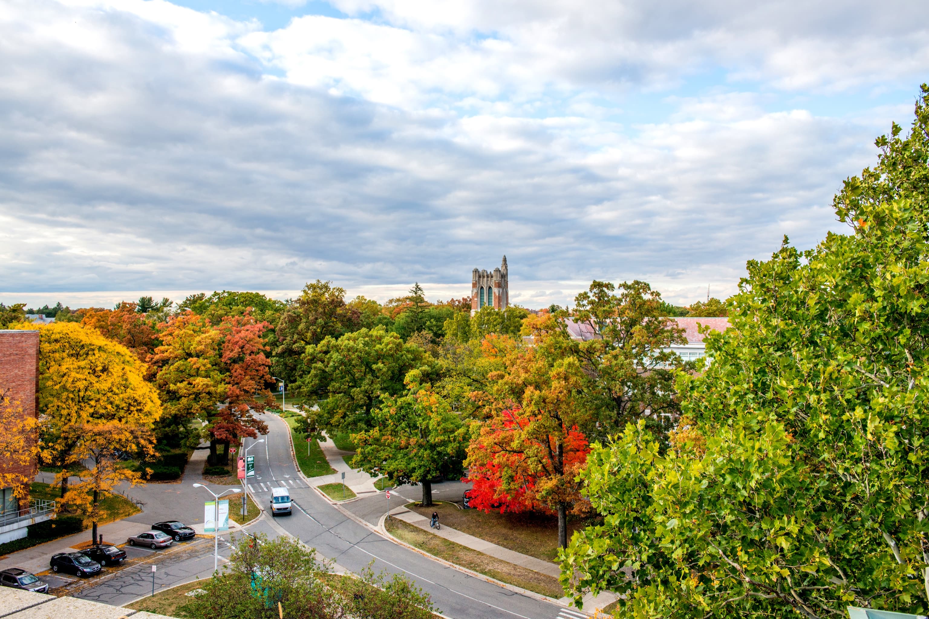 Autumn campus, warm lighting, and cultural celebrations on the MSU campus